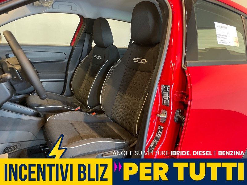 Fiat 600 1.2 hybrid 100cv auto