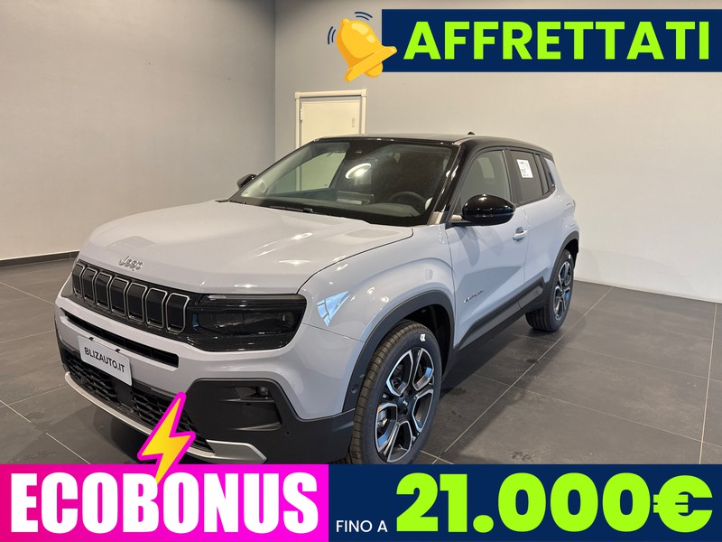 Jeep Avenger full-electric summit fwd 156cv auto