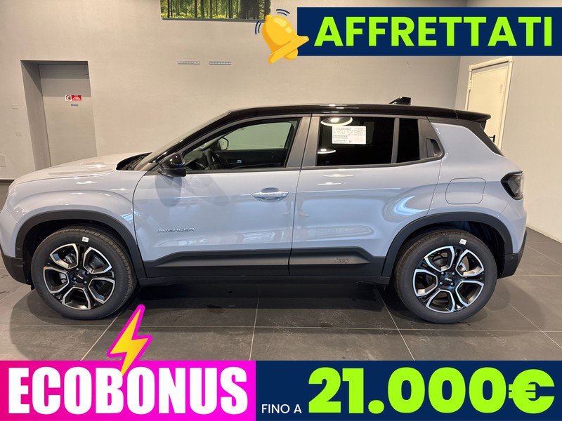 Jeep Avenger full-electric summit fwd 156cv auto