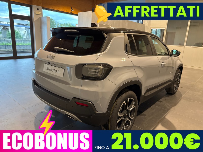 Jeep Avenger full-electric summit fwd 156cv auto