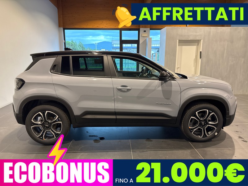 Jeep Avenger full-electric summit fwd 156cv auto