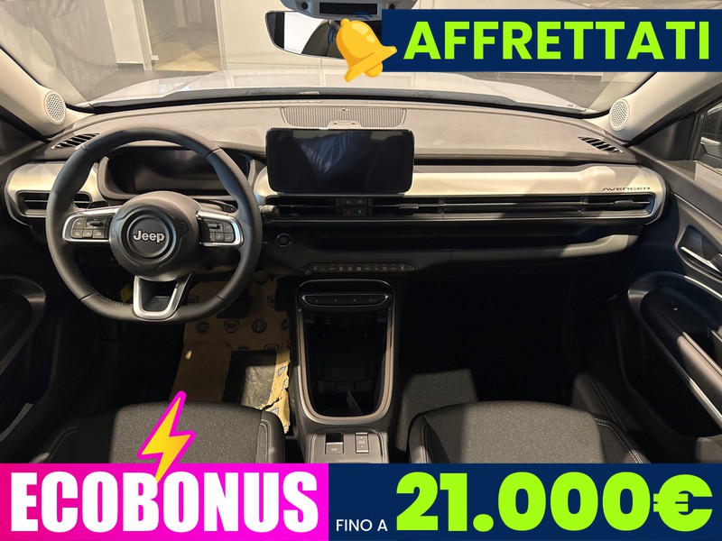 Jeep Avenger full-electric summit fwd 156cv auto