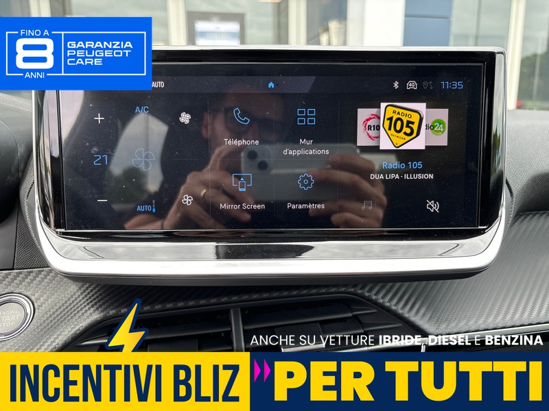 Peugeot 208 1.2 hybrid allure 110cv e-dcs 6