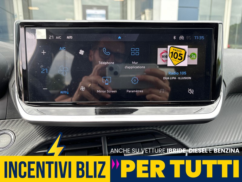 Peugeot 208 1.2 hybrid allure 110cv e-dcs 6