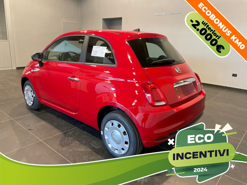 Auto Nuove Pronta Consegna Piacenza FIAT 500 Hybrid Ibrida 1.0