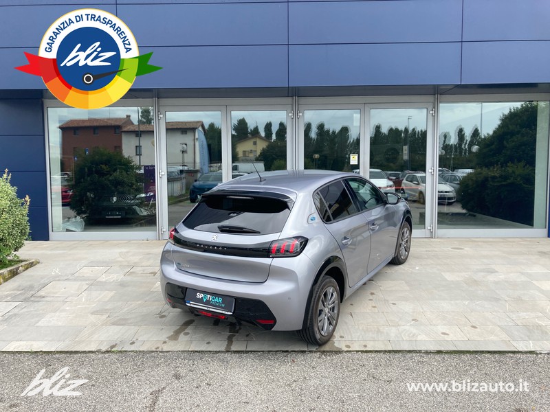 Peugeot e-208 allure 100kw my20