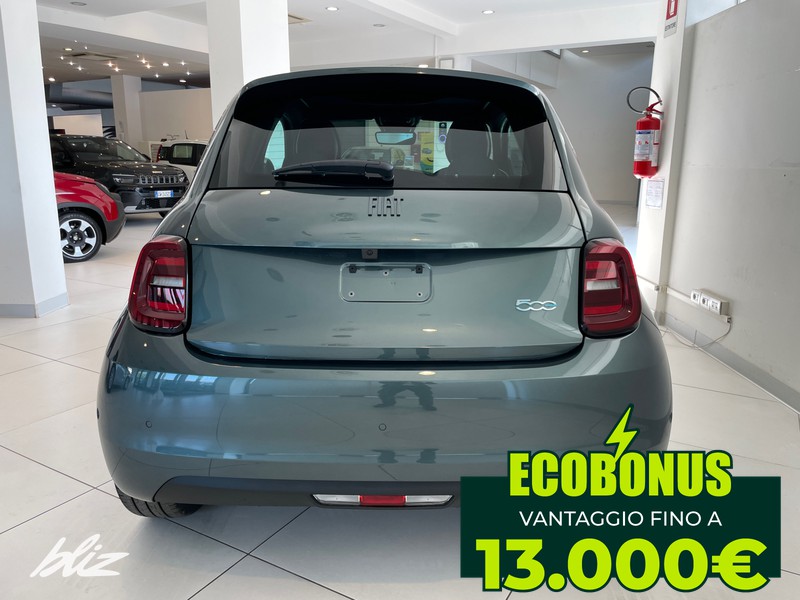Fiat 500 500e 42 kwh giorgio armani