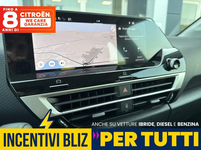 Citroen C4 1.2 hybrid plus 136cv e-dcs6