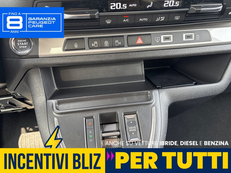 Peugeot Traveller m1 std 2.0 bluehdi 180cv business vip eat8