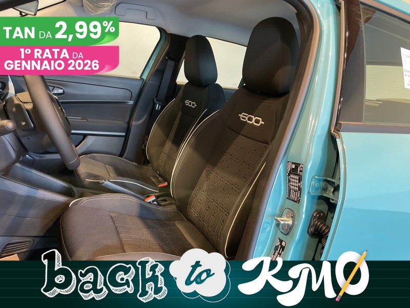 Fiat 600 1.2 hybrid 100cv auto