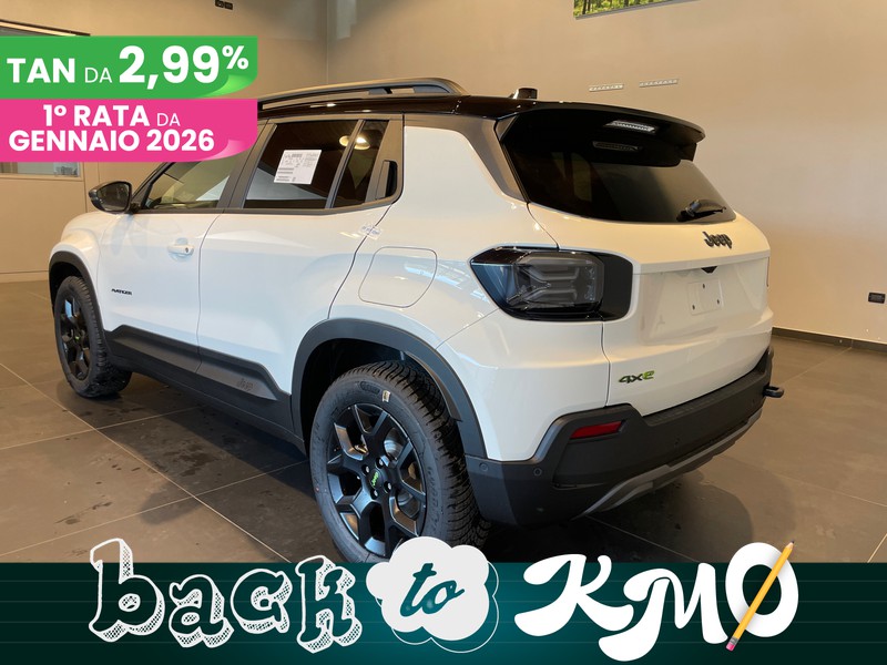 Jeep Avenger 1.2 turbo e-hybrid mhev overland 4xe 145cv edct6
