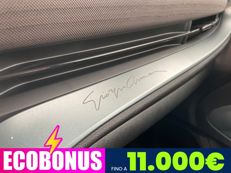 Fiat 500 500e 42 kwh giorgio armani