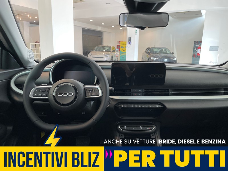 Fiat 600 1.2 hybrid 136cv auto