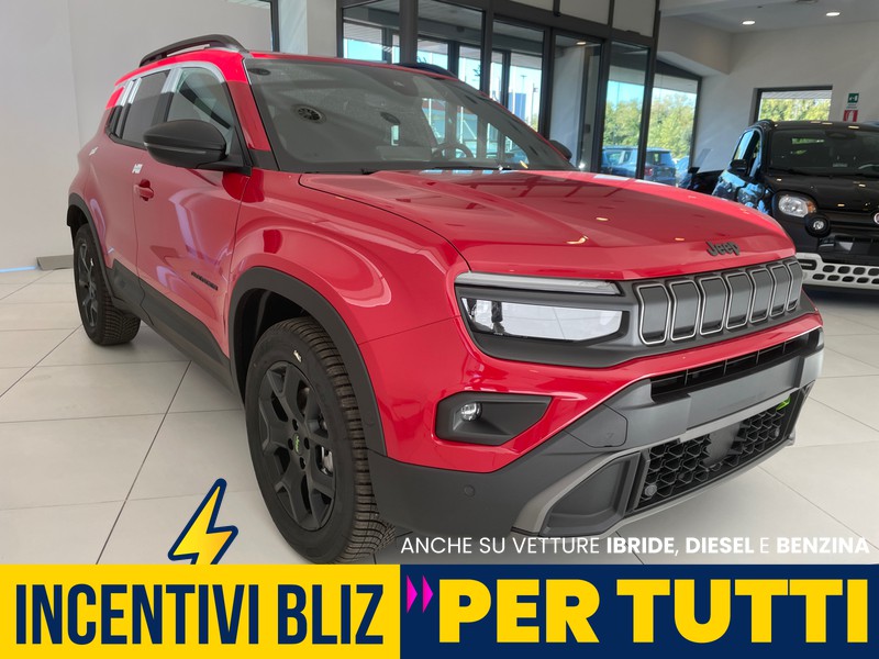 Jeep Avenger 1.2 turbo e-hybrid mhev overland 4xe 145cv edct6