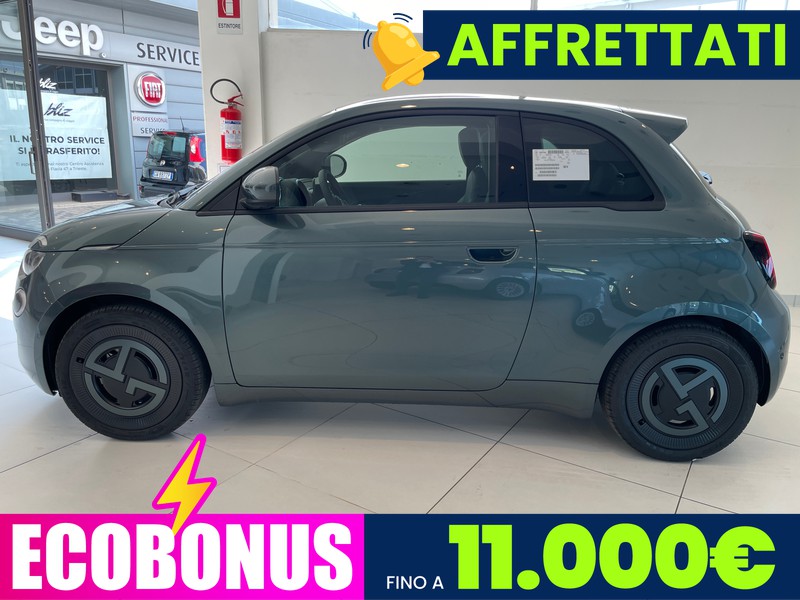 Fiat 500 500e 42 kwh giorgio armani