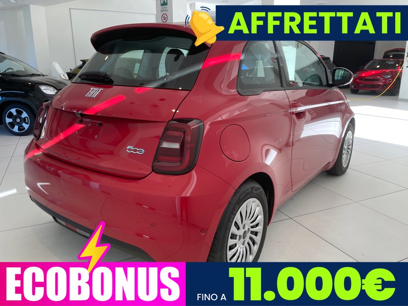 Fiat 500 500e 42 kwh entry pack tech