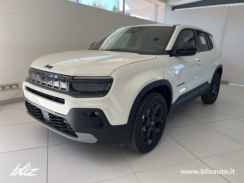 Jeep Avenger 1.2 turbo e-hybrid mhev black edition fwd 110cv edct6