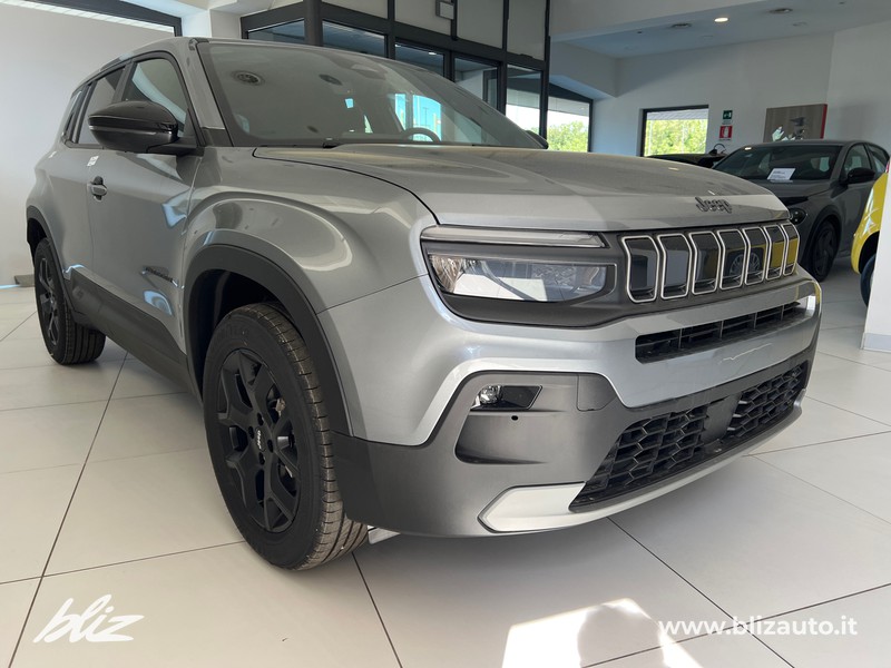 Jeep Avenger 1.2 turbo e-hybrid mhev black edition fwd 110cv edct6