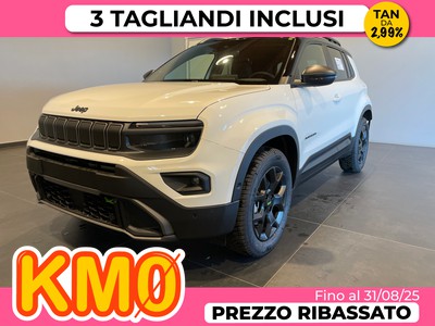Jeep Avenger 1.2 turbo e-hybrid mhev overland 4xe 145cv edct6