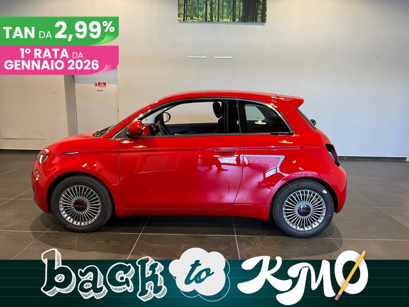 Fiat 500 500e 42 kwh (red)