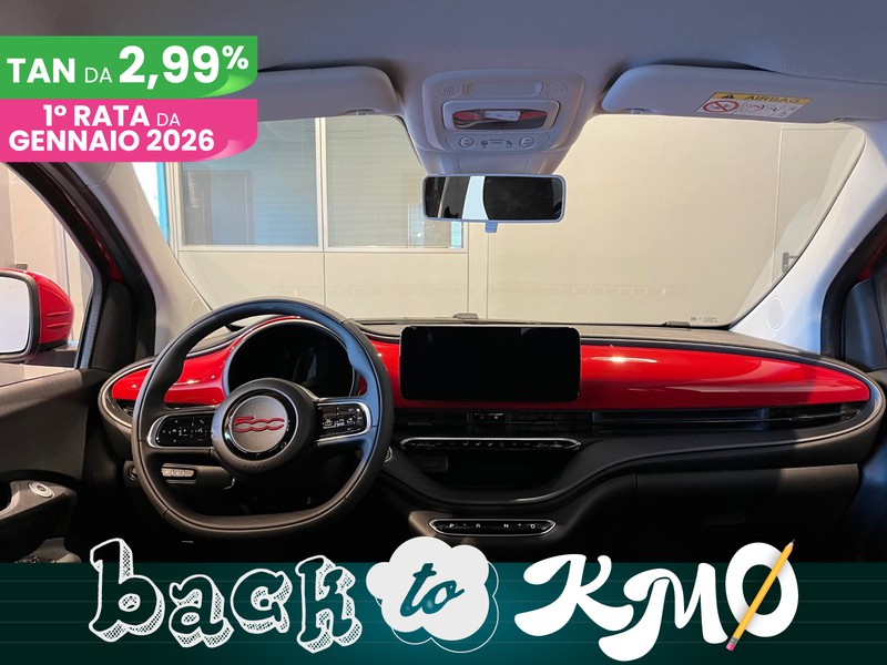 Fiat 500 500e 42 kwh (red)