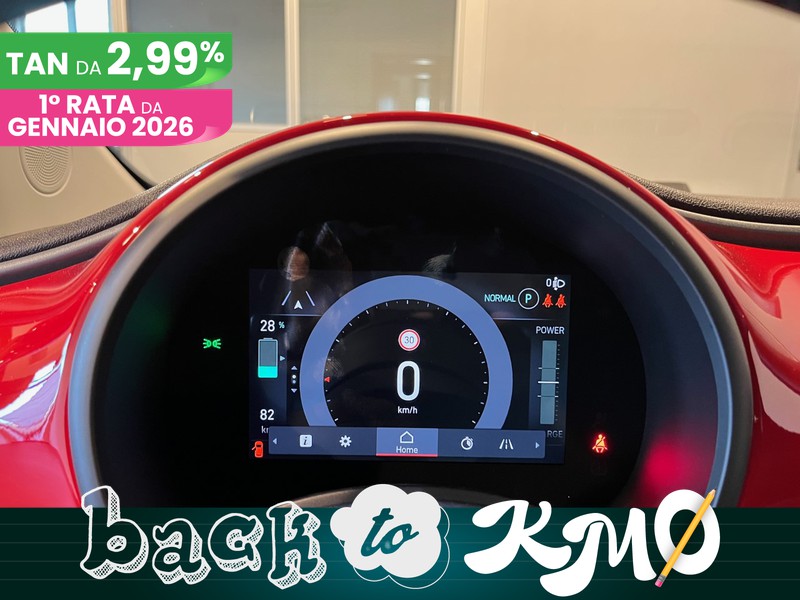 Fiat 500 500e 42 kwh (red)