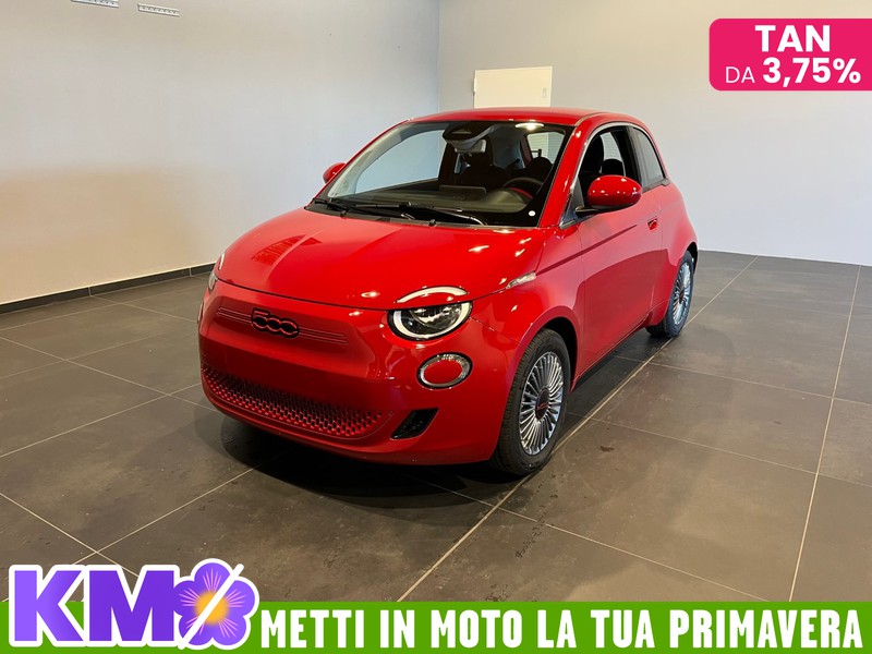 Fiat 500 500e 42 kwh (red)