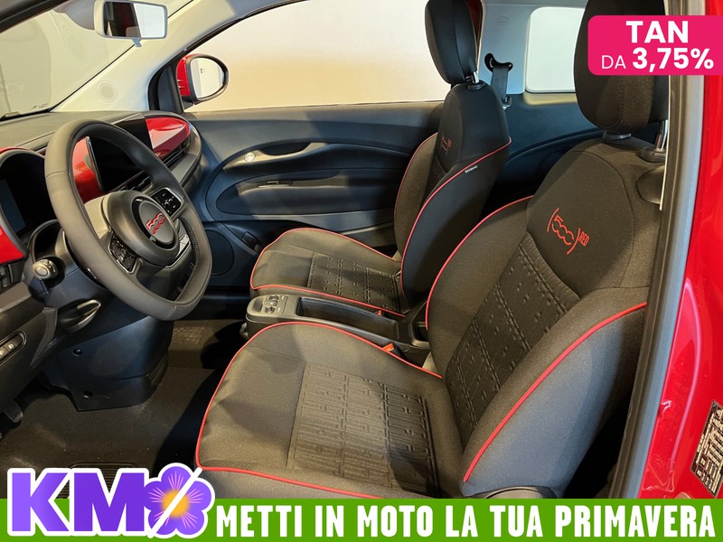 Fiat 500 500e 42 kwh (red)