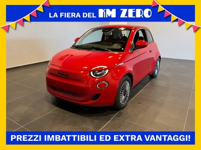 Fiat 500 500e 42 kwh (red)