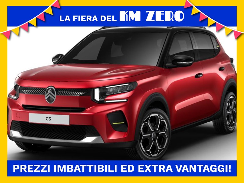 Citroen C3 1.2 puretech turbo max 100cv s&s