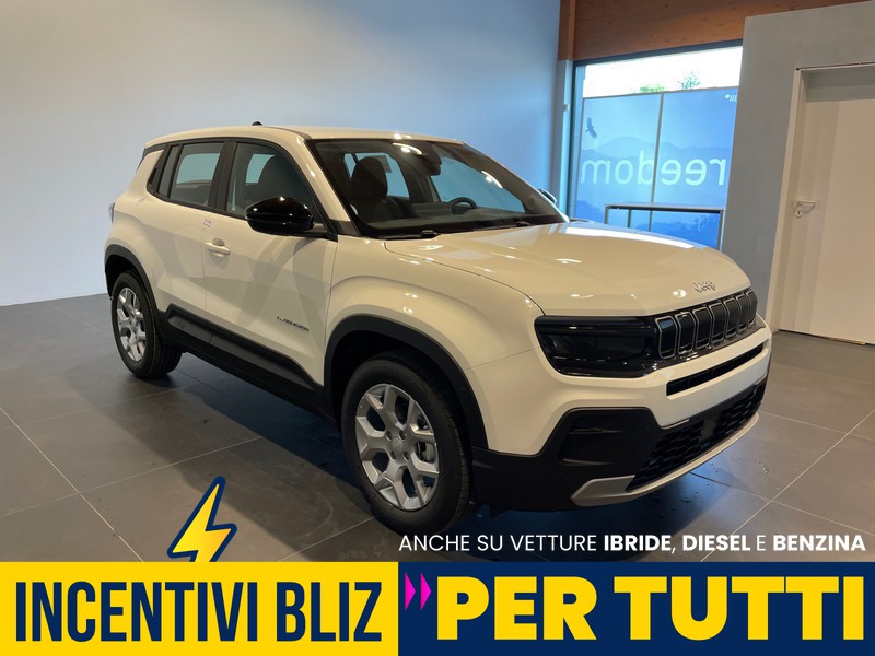 Jeep Avenger 1.2 turbo e-hybrid mhev altitude fwd 110cv edct6