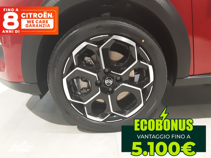 Citroen C3 elettrico max 113cv automatico