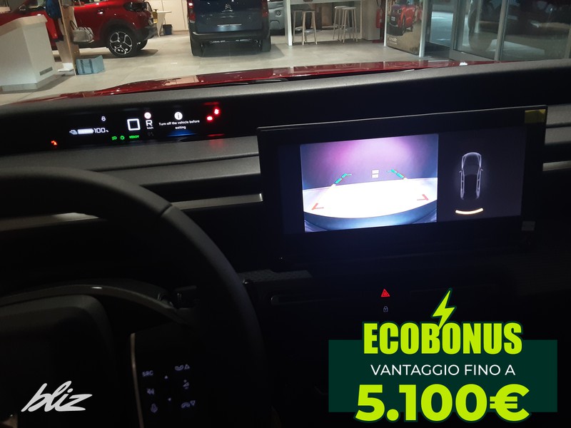 Citroen C3 elettrico max 113cv automatico