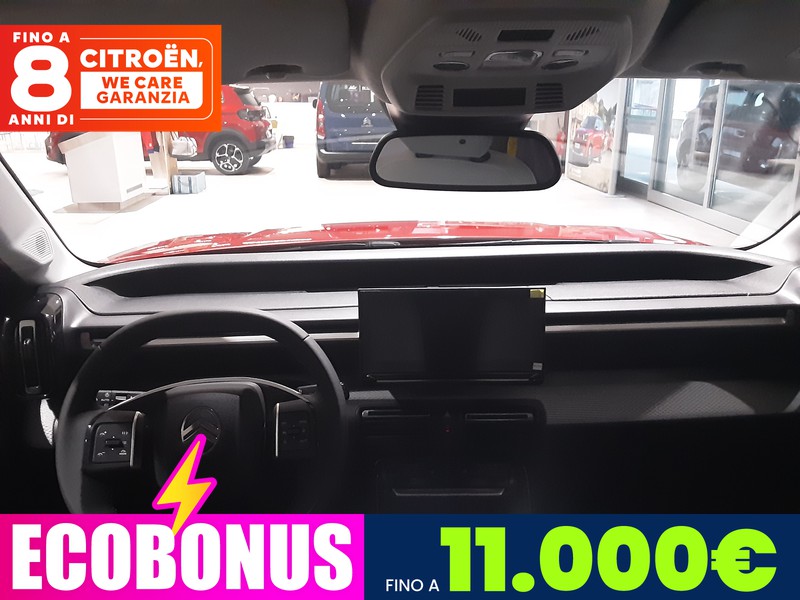 Citroen C3 elettrico max 113cv automatico