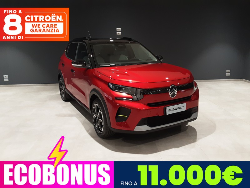 Citroen C3 elettrico max 113cv automatico