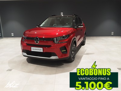 Citroen C3 elettrico max 113cv automatico