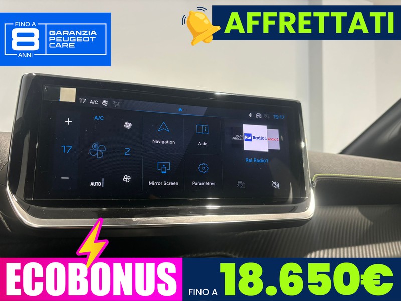 Peugeot e-208 51 kwh gt