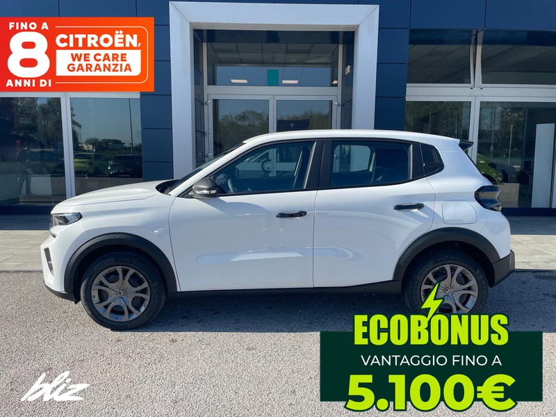 Citroen C3 elettrico you 113cv automatico
