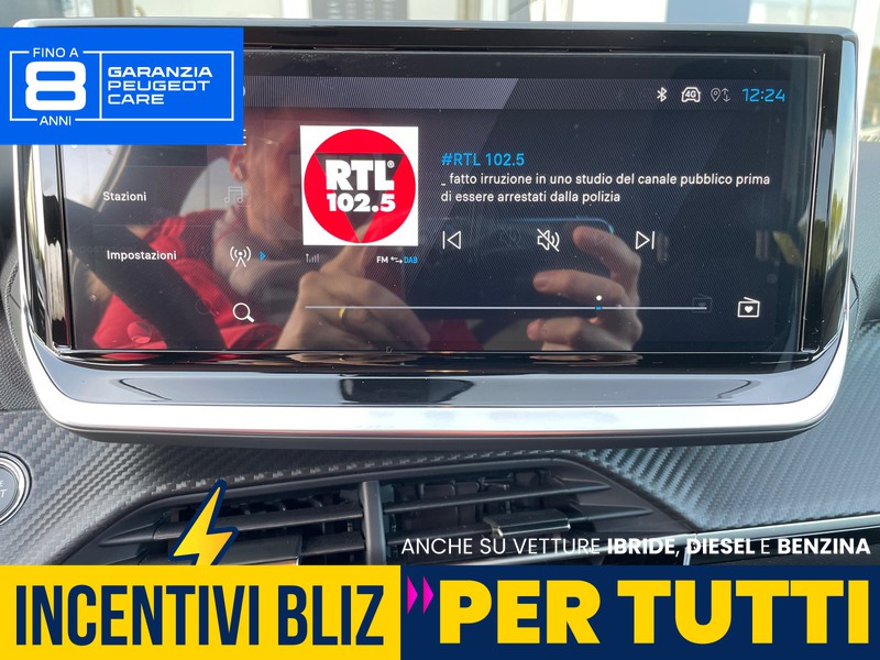 Peugeot 208 1.2 hybrid allure 110cv e-dcs 6