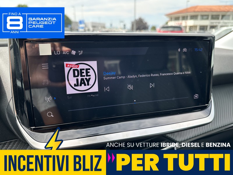 Peugeot 208 1.2 hybrid allure 110cv e-dcs 6