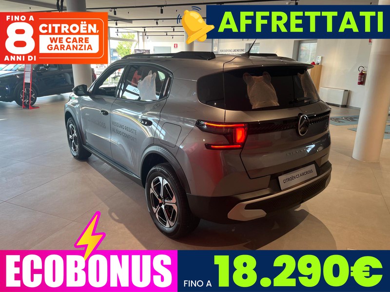Citroen C3 Aircross elettrico max 113cv automatico