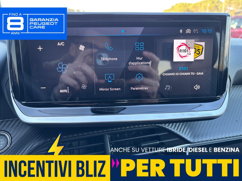 Peugeot 208 1.2 hybrid allure 110cv e-dcs 6