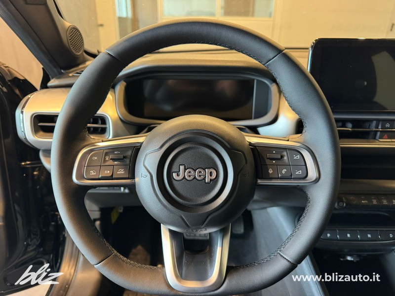 Jeep Avenger 1.2 turbo e-hybrid mhev black edition fwd 110cv edct6