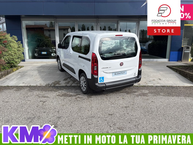 Fiat Doblò Trasporto disabili 4 + 1 con Rampa