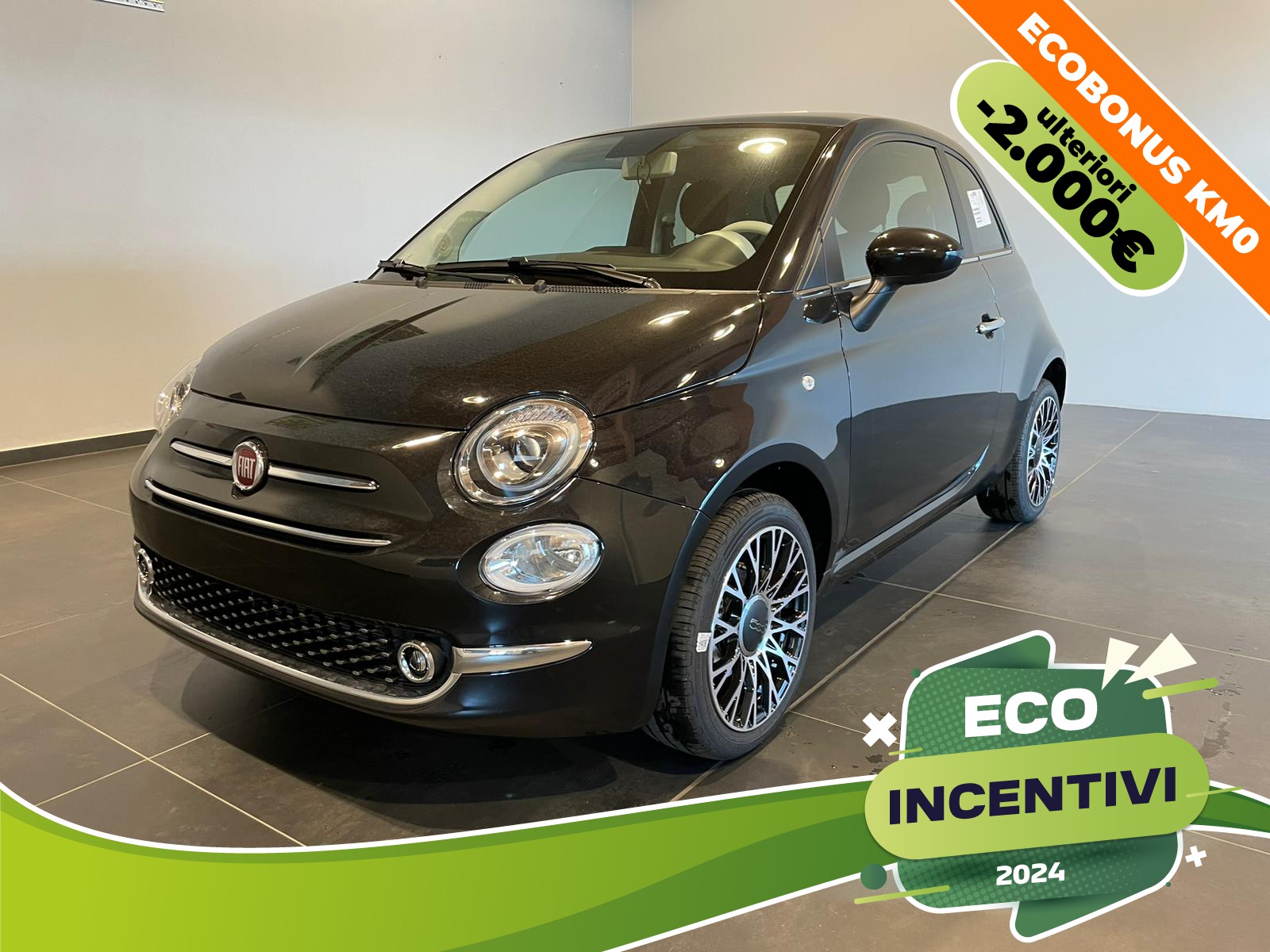 Auto Nuove Pronta Consegna Bergamo FIAT 500 Ibrida 1.0 Hybrid