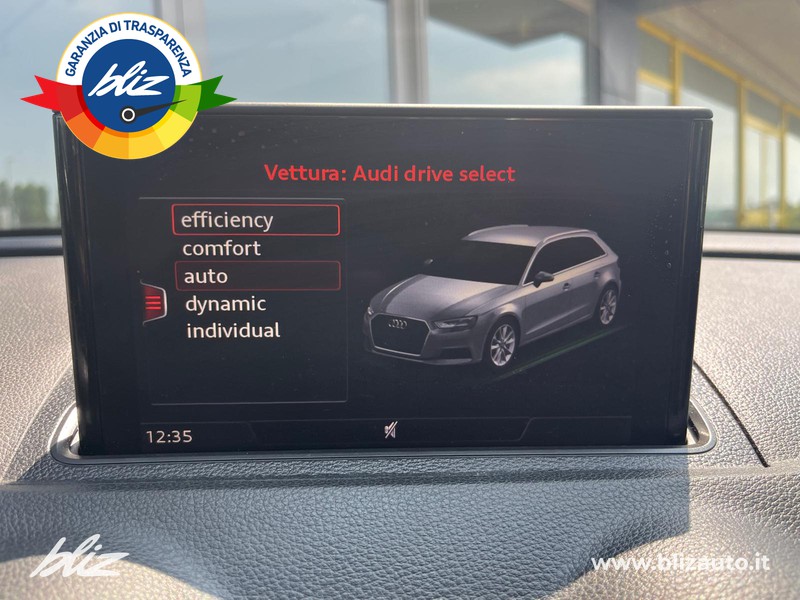 Audi A3 sportback 1.6 tdi business 110cv