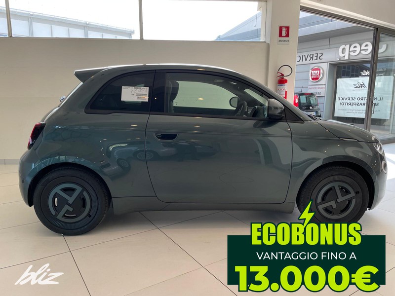 Fiat 500 500e 42 kwh giorgio armani