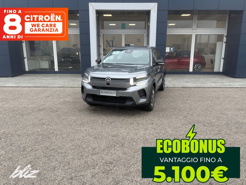 Citroen C3 elettrico you 113cv automatico