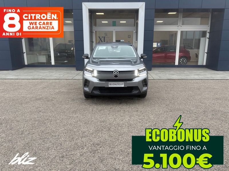 Citroen C3 elettrico you 113cv automatico