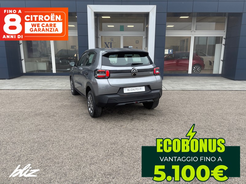 Citroen C3 elettrico you 113cv automatico